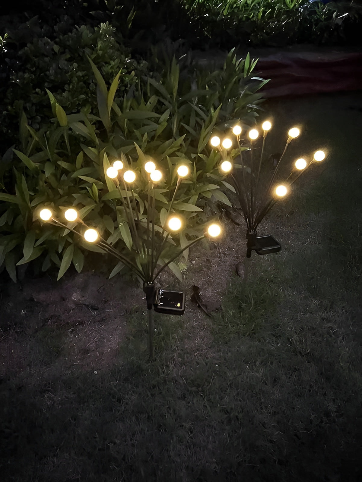 Garden Lights – New Upgraded Solar Powered Firefly Lights, Outdoor Waterproof Vibrant Decorative Lighting for Home & Garden