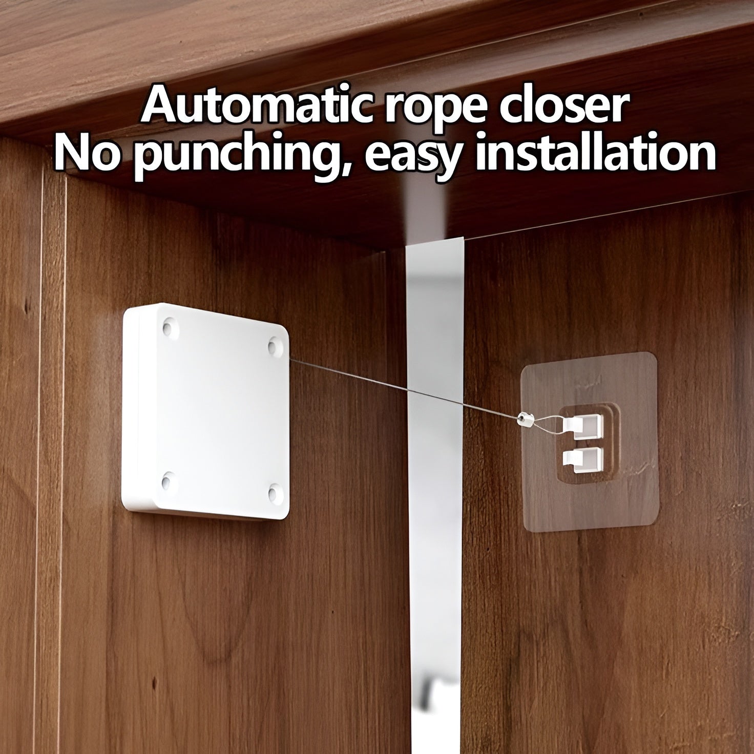 Automatic Sticky Door Closer (Random Color)