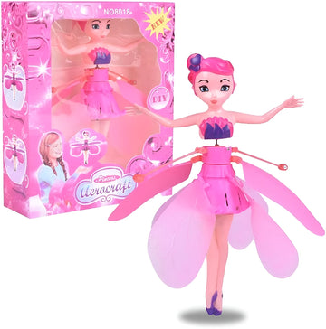 Rechargeable Magical Flying Fairy Doll,hand Sensor Control / Sky Dancers Flying Toy