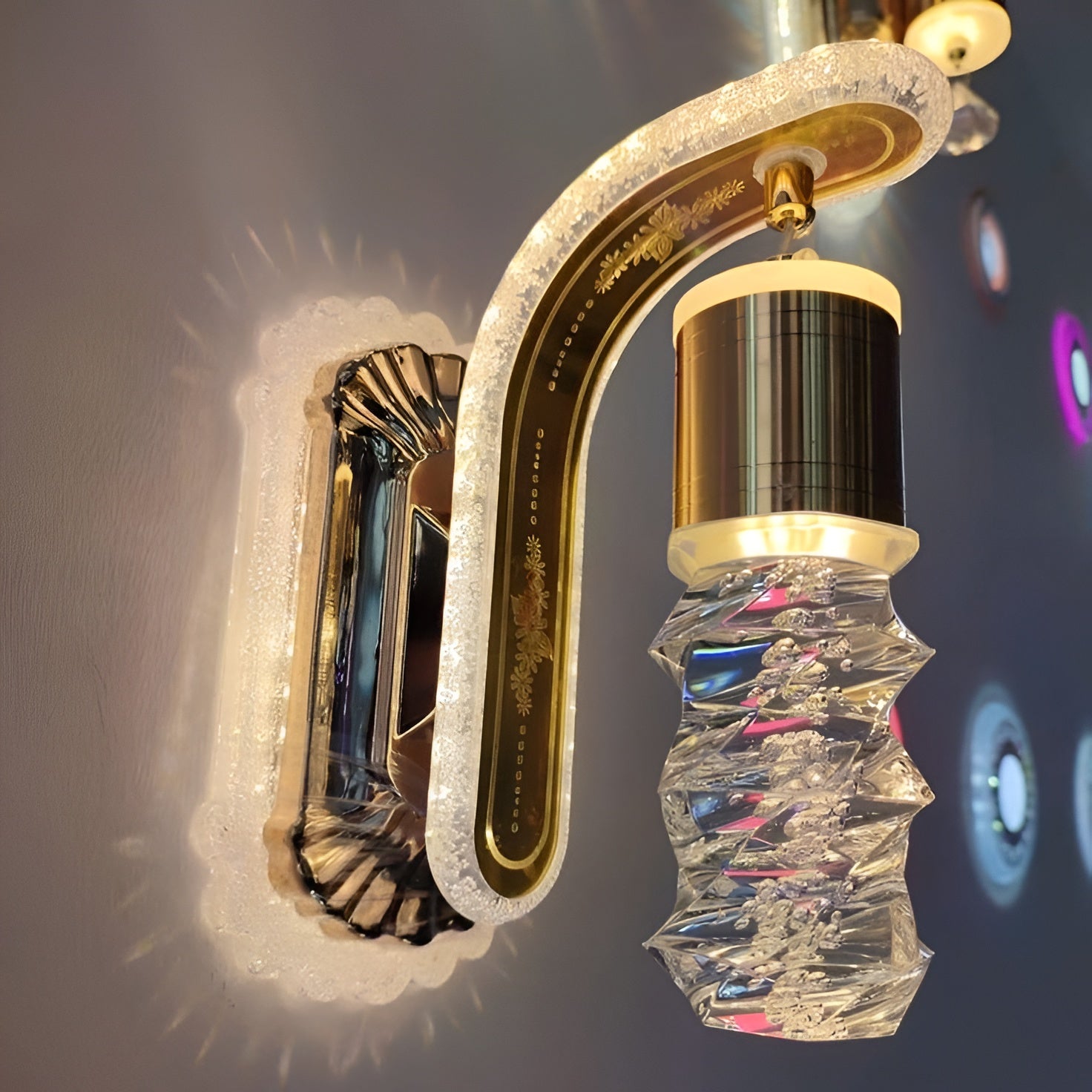 Hot Selling Wall Bracket Crystal Lights