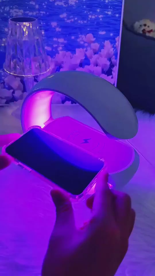Pro 6-in-1 Wireless Charger, Lamp & Speaker