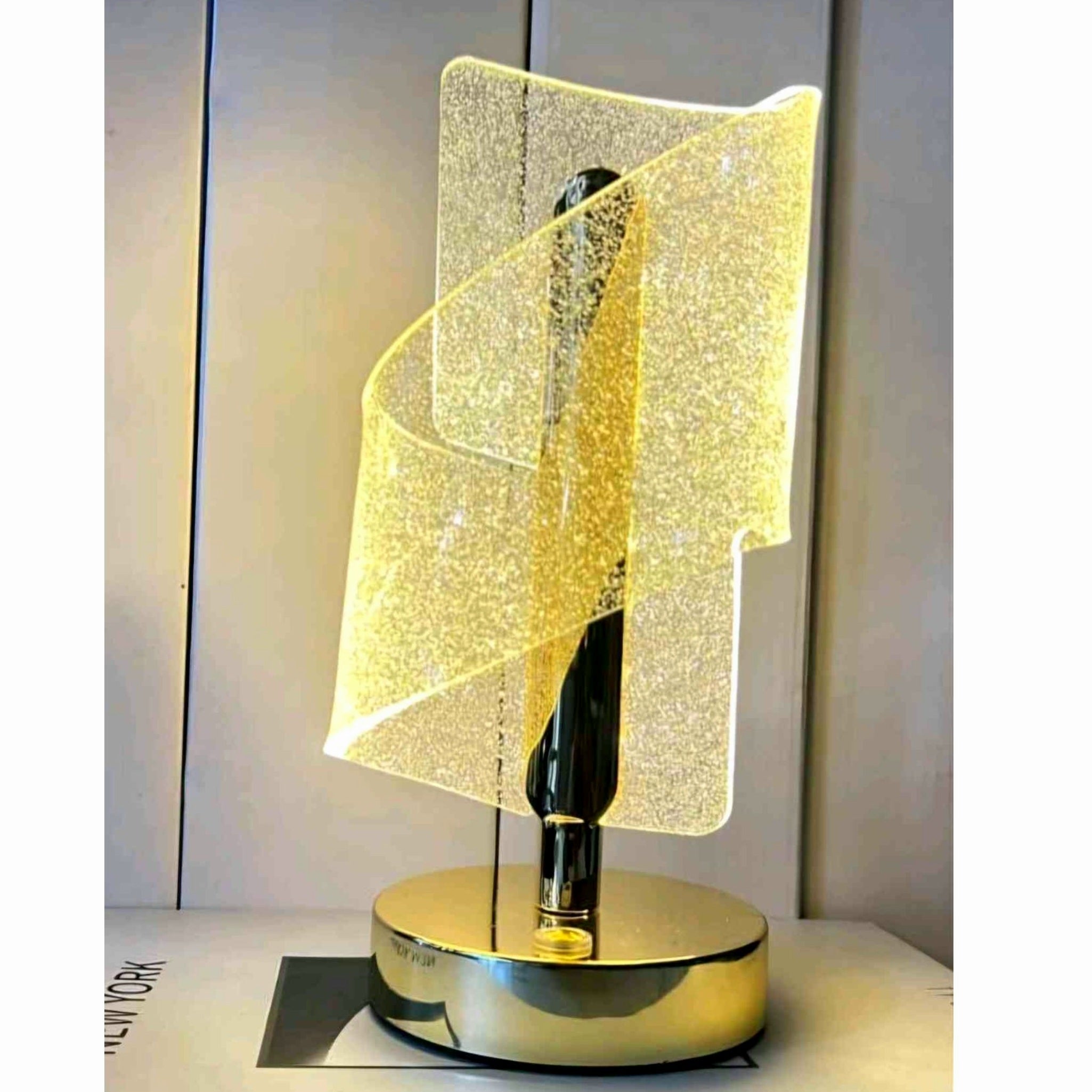 Rechargeable Luxury Lamp, Extra Long Battery + Touch Sensor
