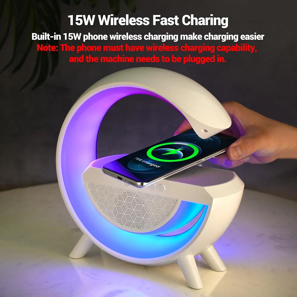 Pro 6-in-1 Wireless Charger, Lamp & Speaker